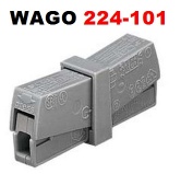 WAGO 224-101      1+1  1,0-2,52 (.50 .) 