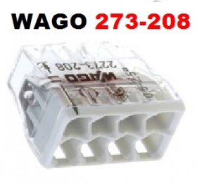WAGO 2273-208   8-     ,  0.5-2.5 2,  ,    (.50.) 